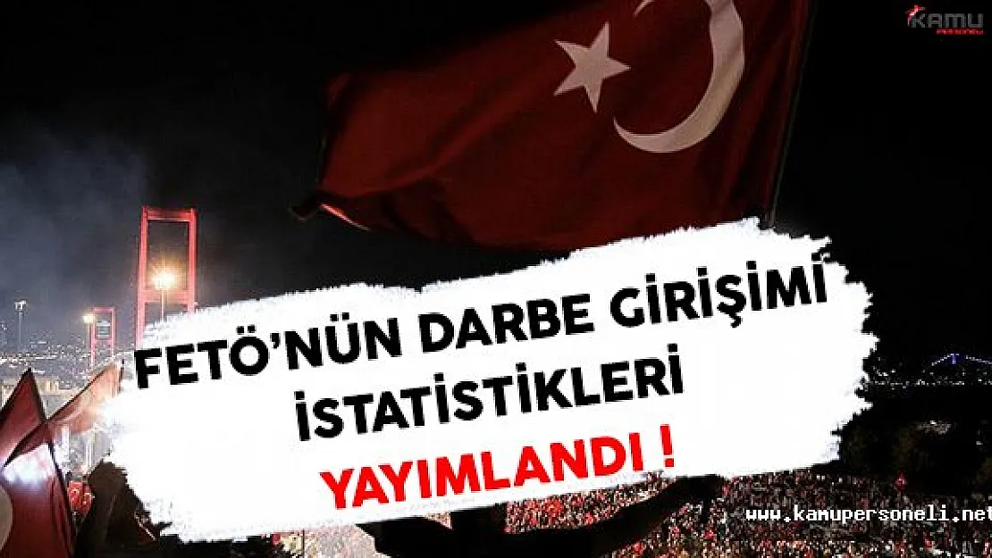 Darbe Girişimine Ait İstatistikler Yayımlandı