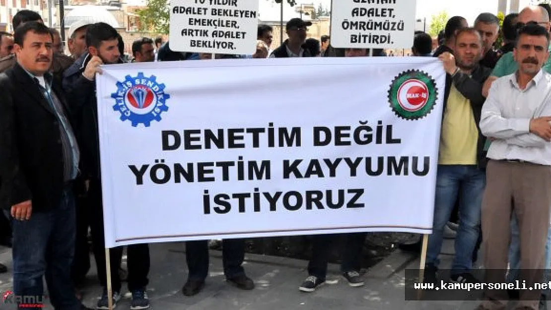 Demir Çelik Fabrikası İşçileri :&quotDenetim değil, yönetim kayyumu istiyoruz"