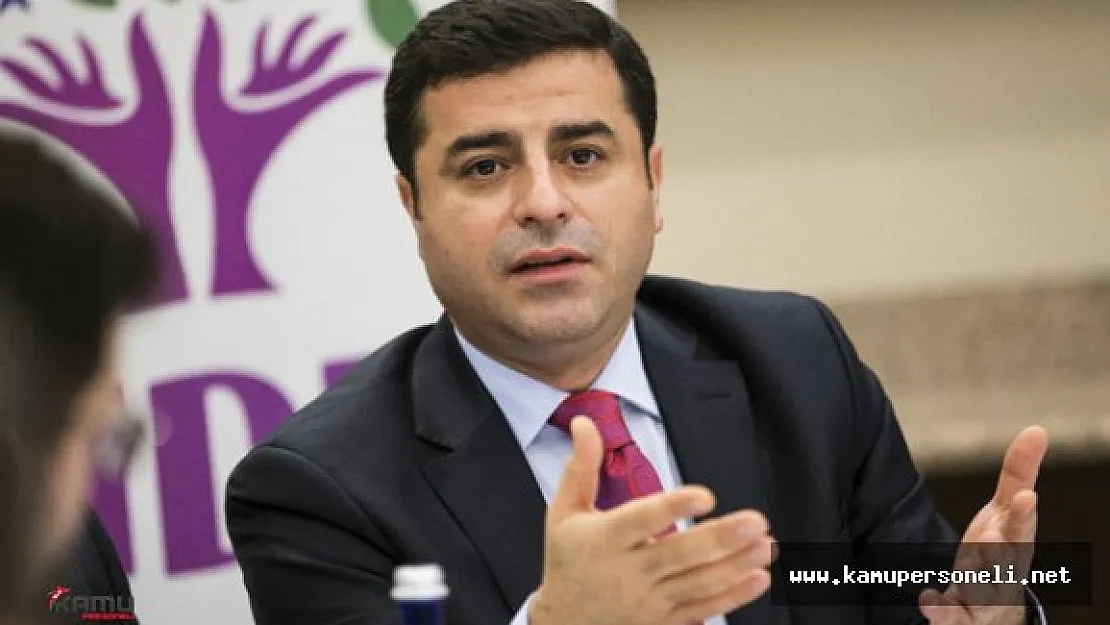 Demirtaş Suriye'den Gelen İnsanlar Hakkında Konuştu