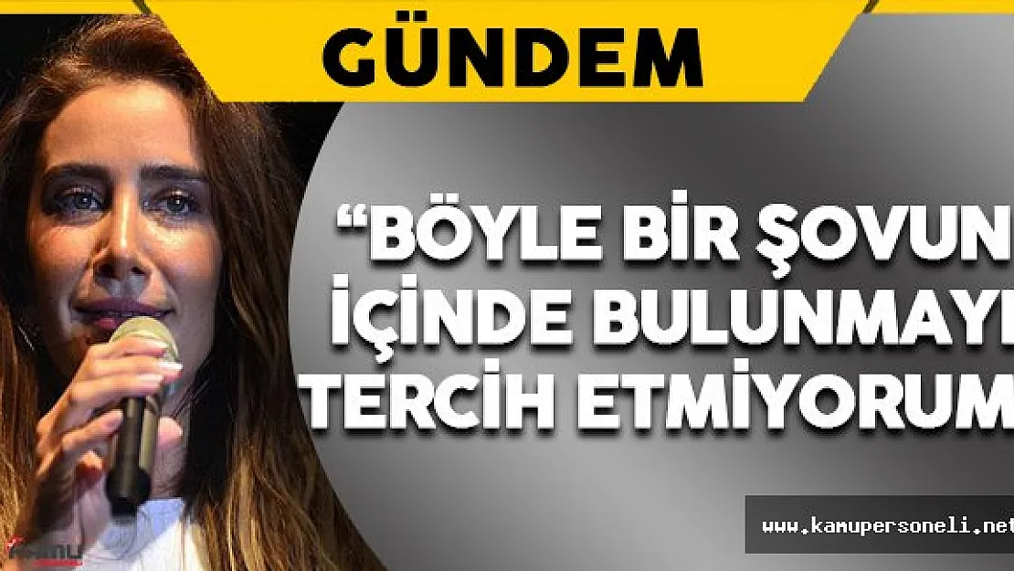 &quotDemokrasi ve Şehitler Mitingi&quotni "Şov" Olarak Nitelendiren Sıla Hakkında Suç Duyurusu