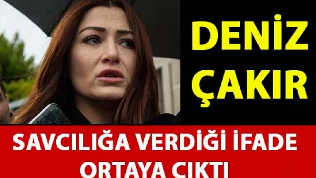 Deniz Çakır'ın verdiği ifade ortaya çıktı