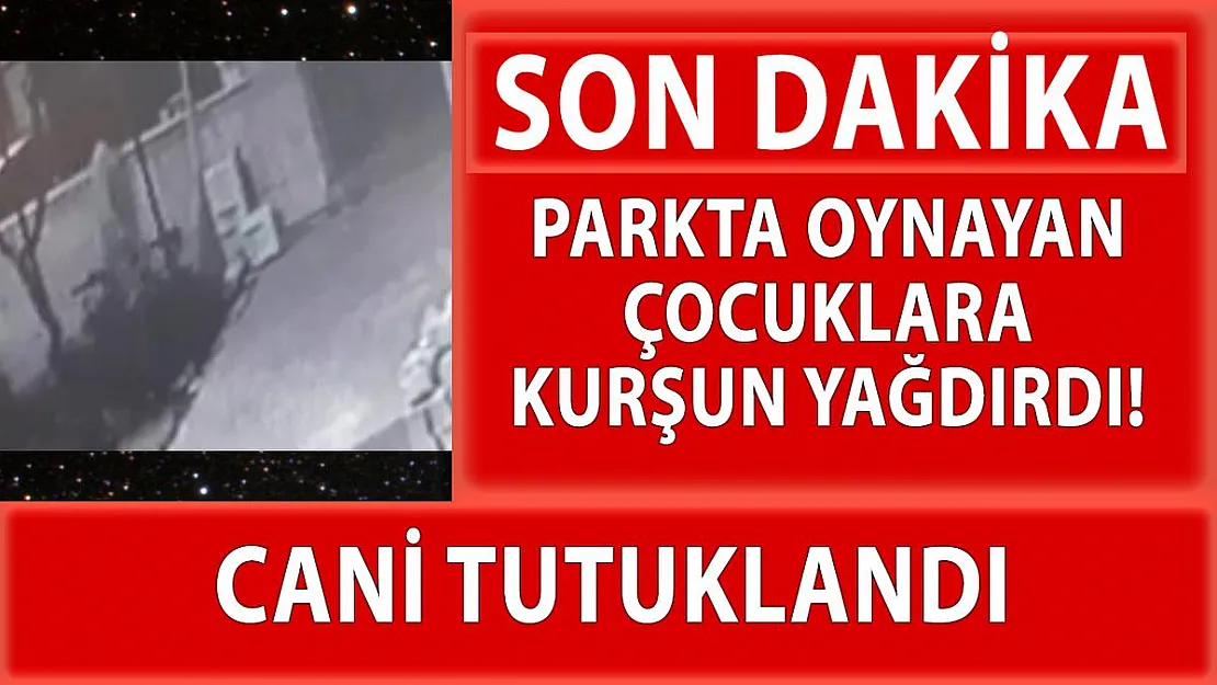 Denizli'de parkta oyun oynayan çocuklara kurşun yağdırdı!