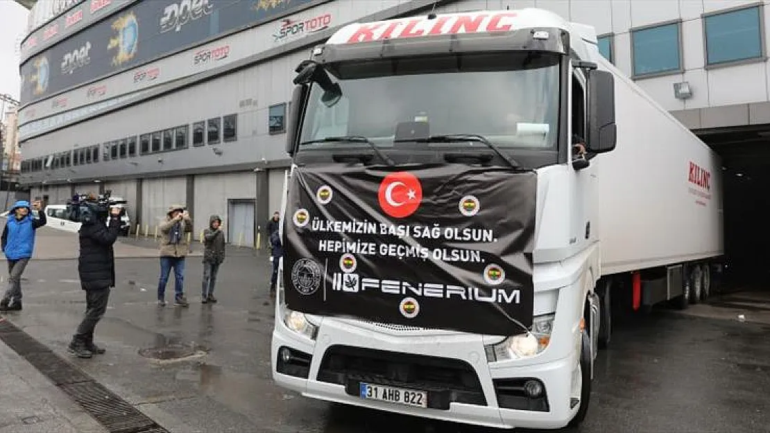 Deprem bölgesine giden Fenerbahçe yardım tırlarını yağmalayan mültecilere ibretlik ceza!