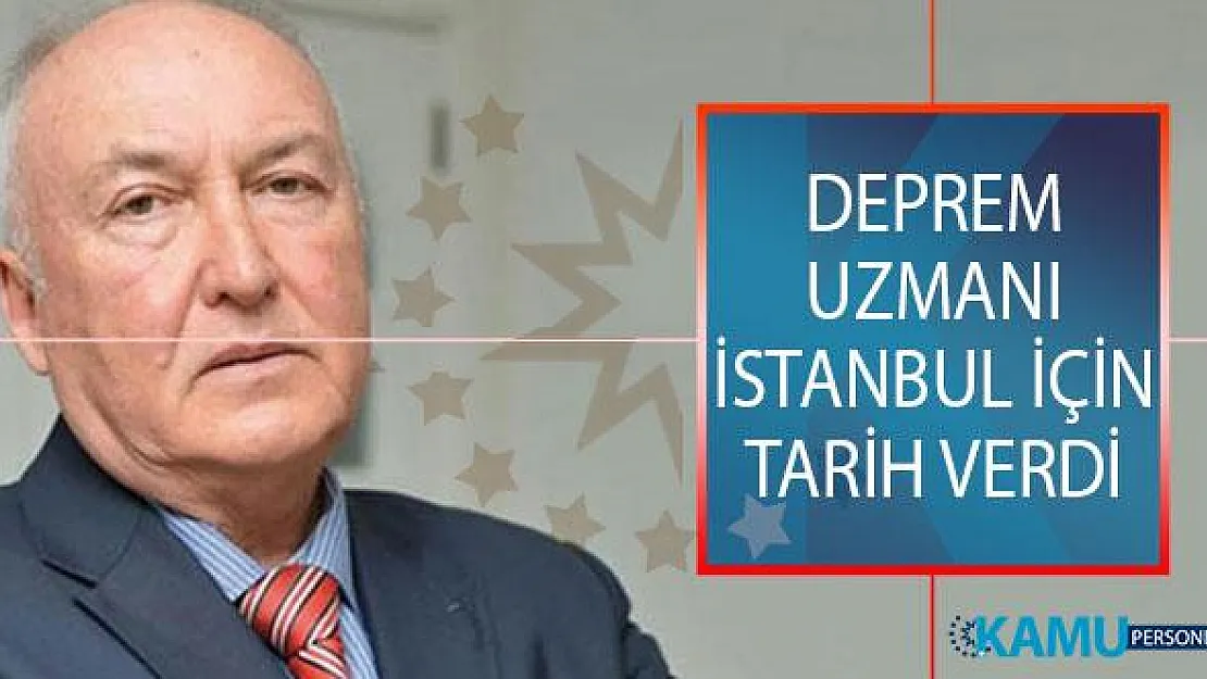 Deprem Uzmanı Prof. Dr. Övgün Ahmet Ercan İstanbul Depremi İçin Tarih Verdi! İstanbul Depremi Ne Zaman Olacak?