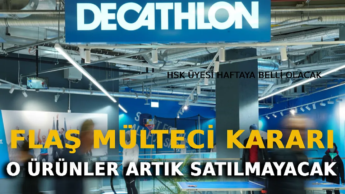 Dev Spor Mağazasından Flaş Mülteci Kararı! O Ürünler Artık Satılmayacak