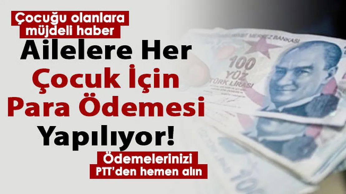 Devletten çocuğu olan vatandaşlara müjde! Anne ve babalar dikkat: Her çocuk için para veriliyor