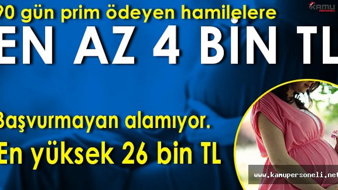Devletten Doğum Yapan Anneye En Az 4 Bin TL Rapor Ödeneği