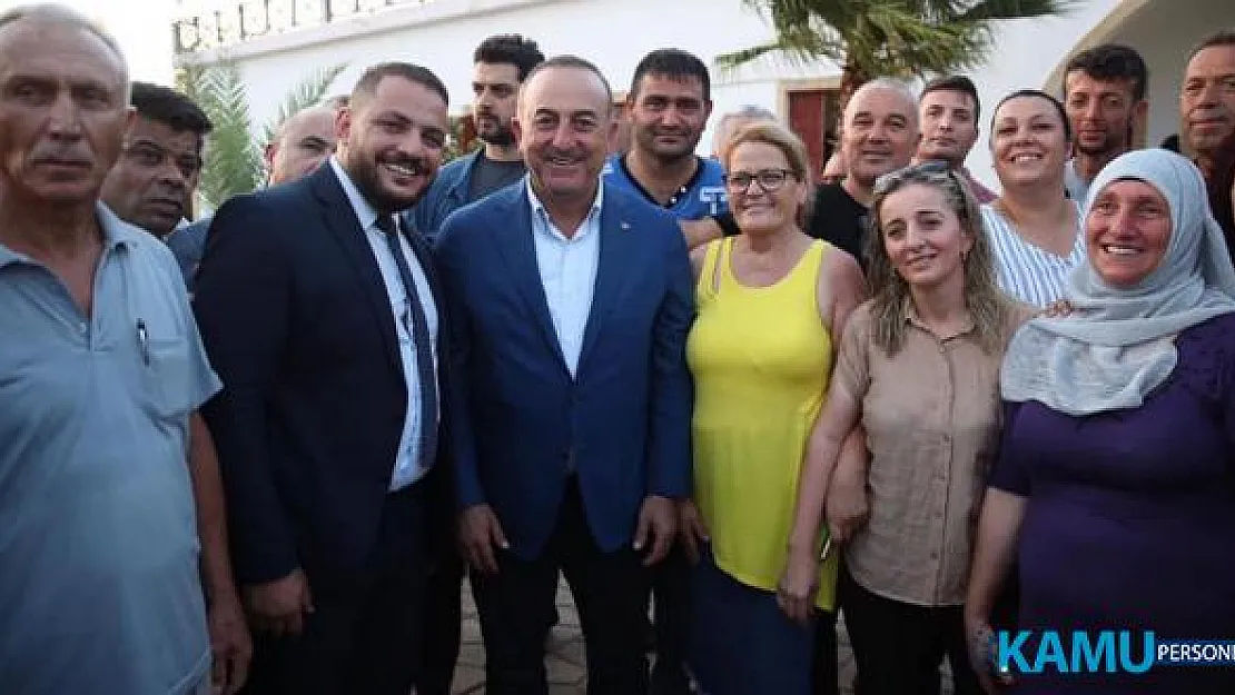 Dışişleri Bakanı Mevlüt Çavuşoğlu Kuzey Kıbrıs Türk Cumhuriyeti'ni ziyaret diyor