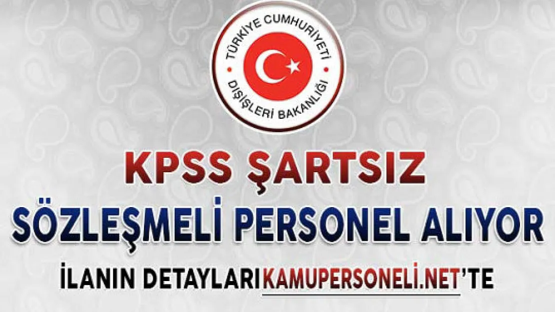 Dışişleri Bakanlığı Essen Başkonsolosluğu Sözleşmeli Sekreter Alıyor