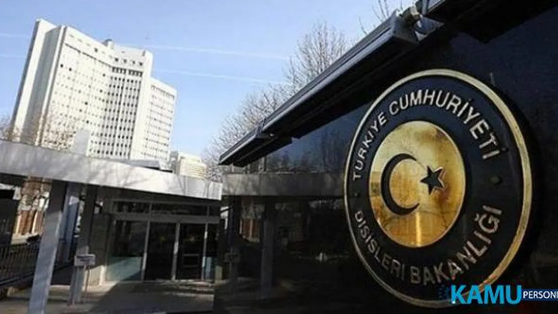 Dışişleri Bakanlığı Tarafından İsrail'e Çok Sert Tepki