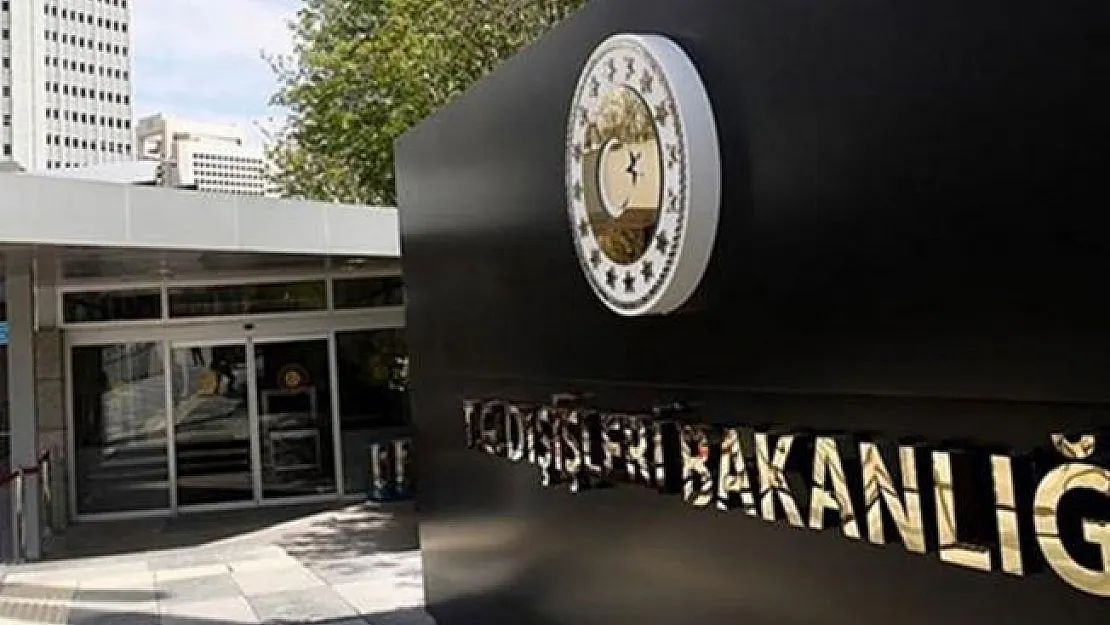 Dışişleri Bakanlığı'ndan, Arap Ligi'nin kararına tepki!