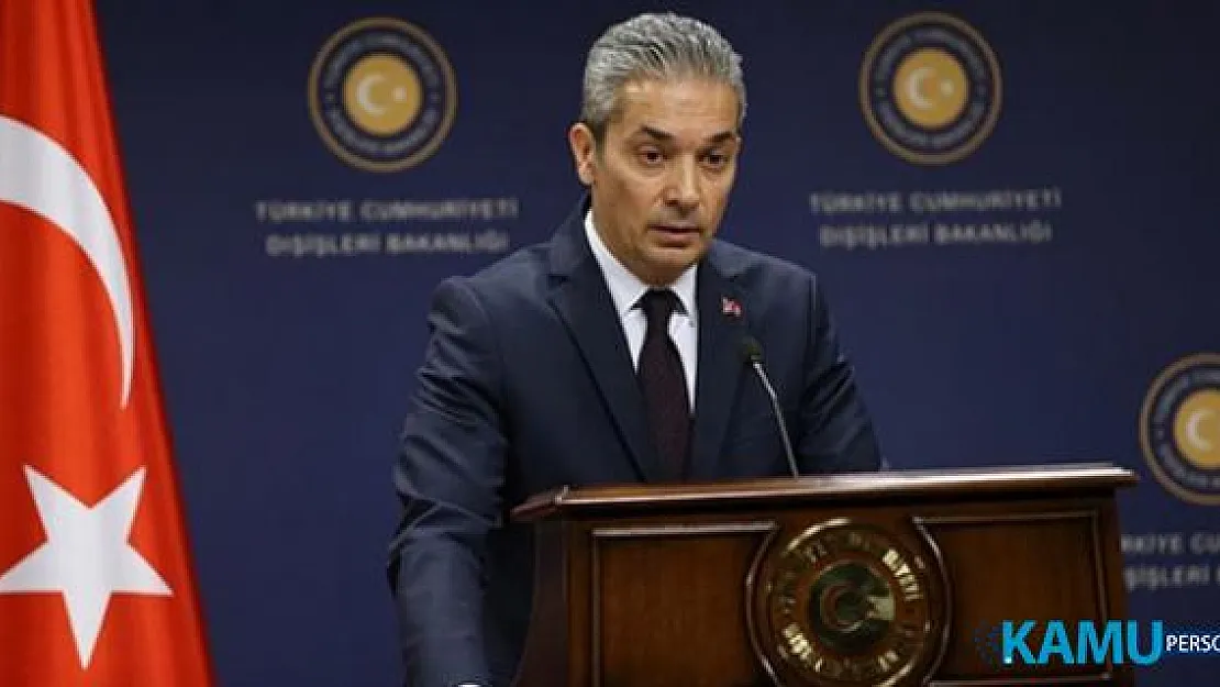 Dışişleri Bakanlığından Güvenli Bölge Açıklaması