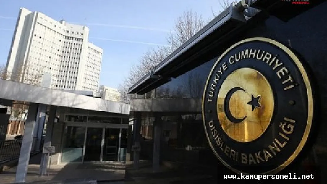 Dışişleri Bakanlığı'ndan &quotSuriye'de Ateşkes" Açıklaması