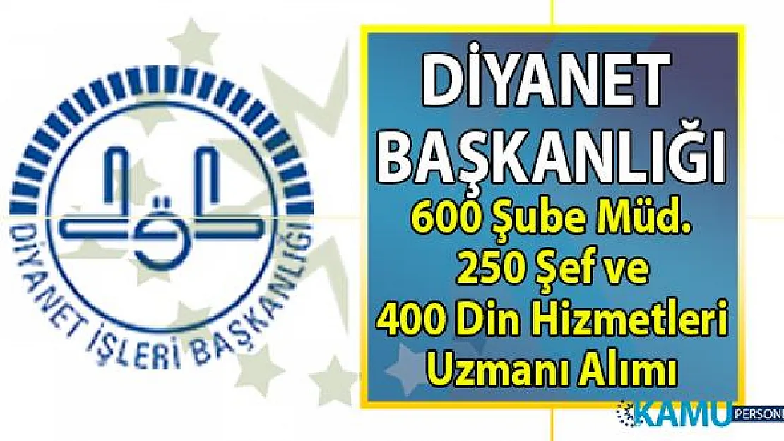 Diyanet Başkanlığı 2019 yılı görevde yükselme sınav duyurusu