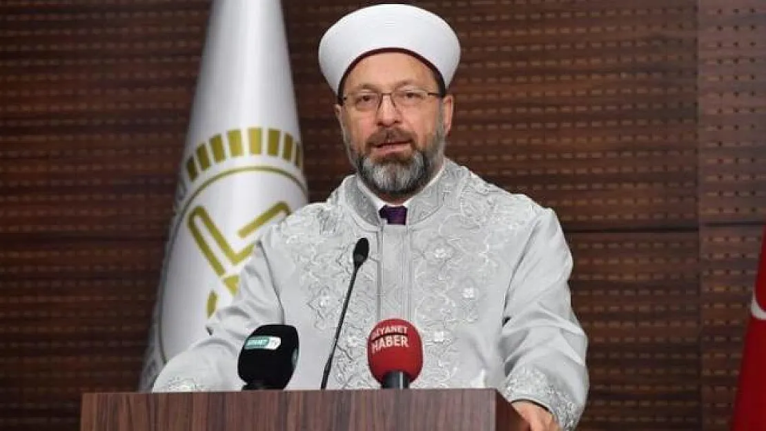Diyanet İşleri Başkanı Erbaş: Dileyen Evinde Bayram Namazını, Dileyen Kuşluk Namazını Kılabilir
