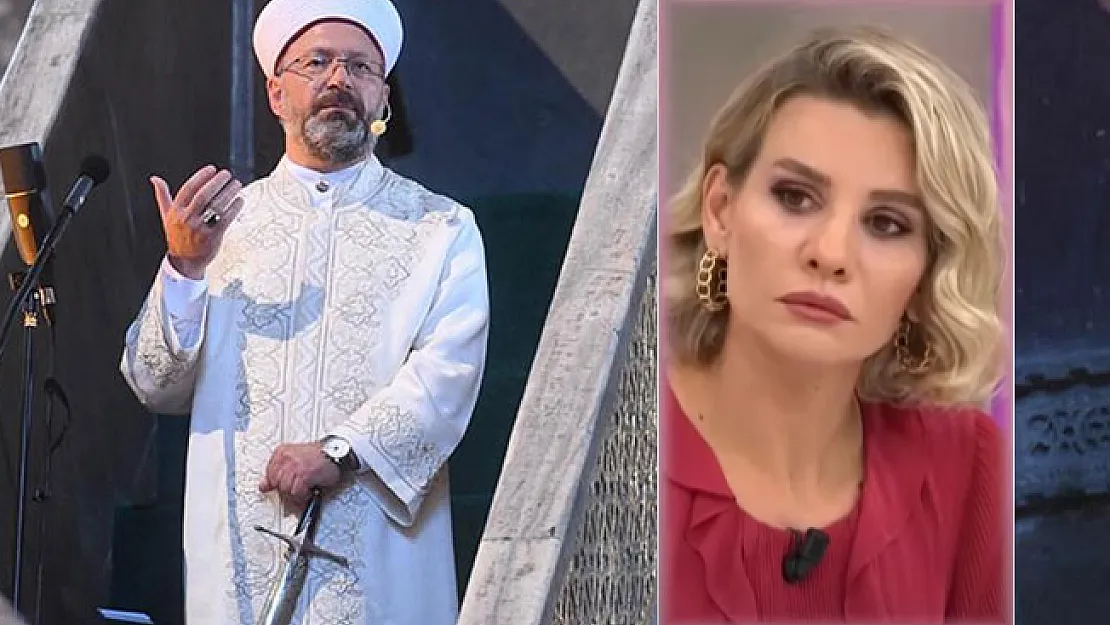 Diyanet İşleri Başkanı Prof. Dr. Ali Erbaş'tan Esra Erol'da programındaki olaylar hakkında flaş açıklama!