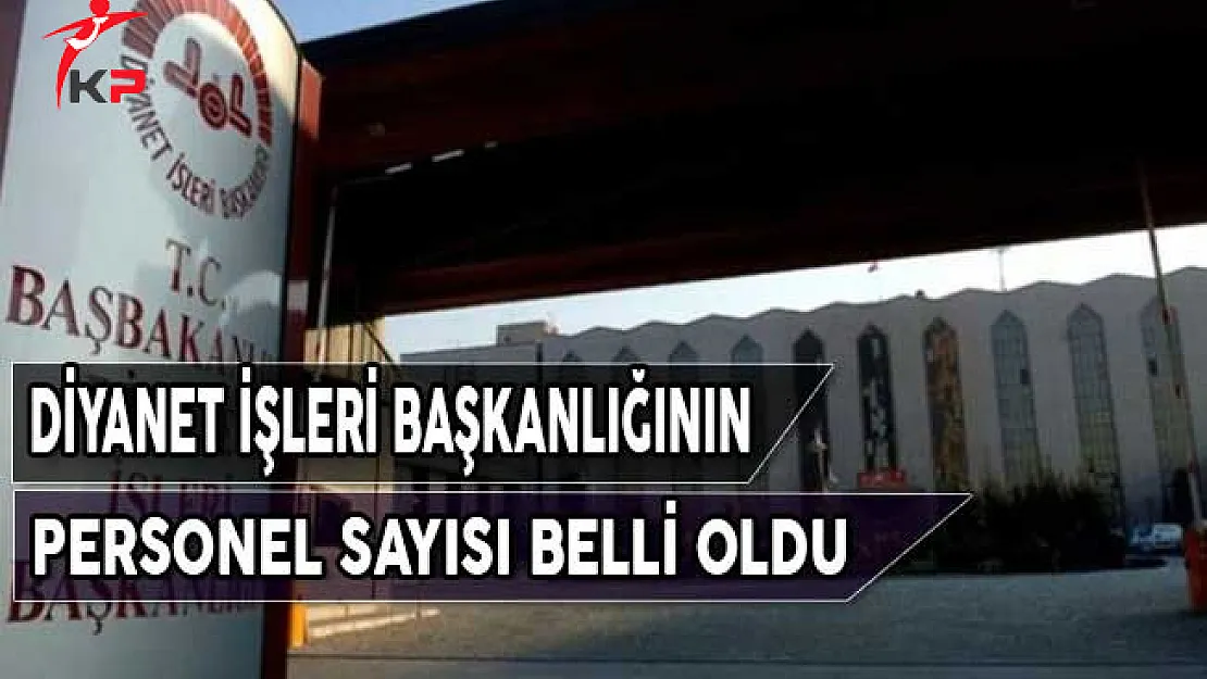 Diyanet İşleri Başkanlığının Personel Sayısı Belli Oldu
