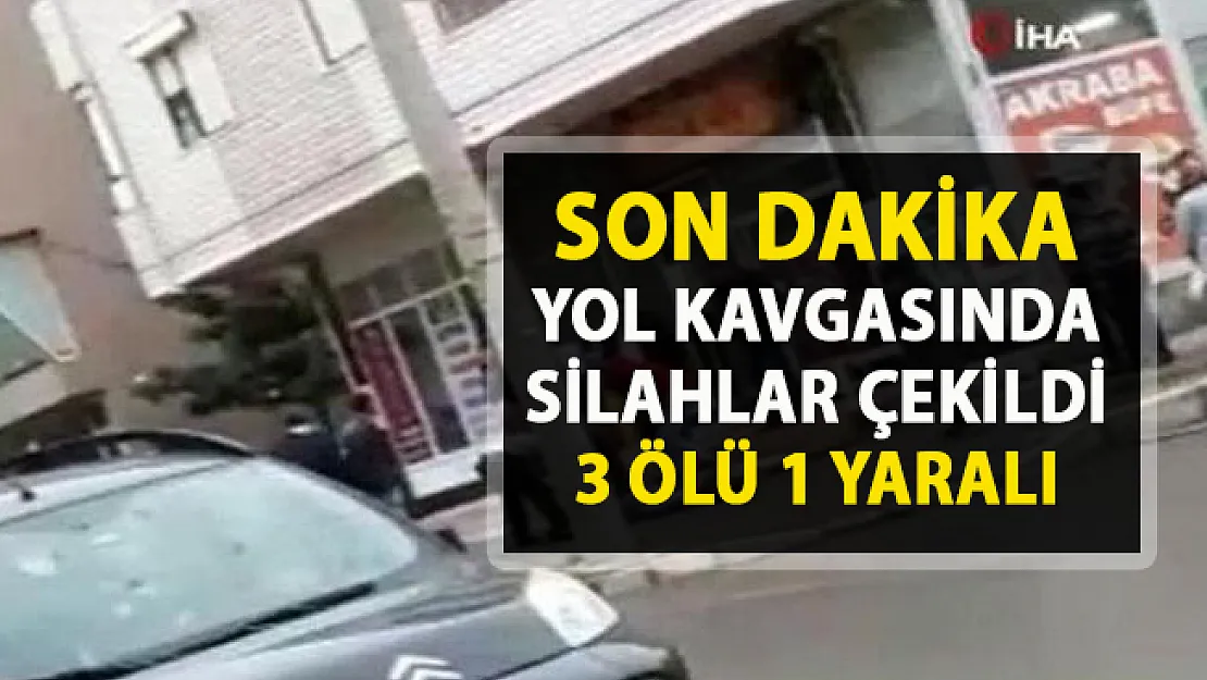 Diyarbakır Hazro ilçesinde yol kavgası yüzünden silahlı çatışma çıktı! 3 ölü 1 ağır yaralı