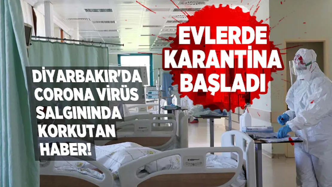 Diyarbakır'da corona virüs vakaların korkutan haber! Pandemi hastaneleri dolup taştı