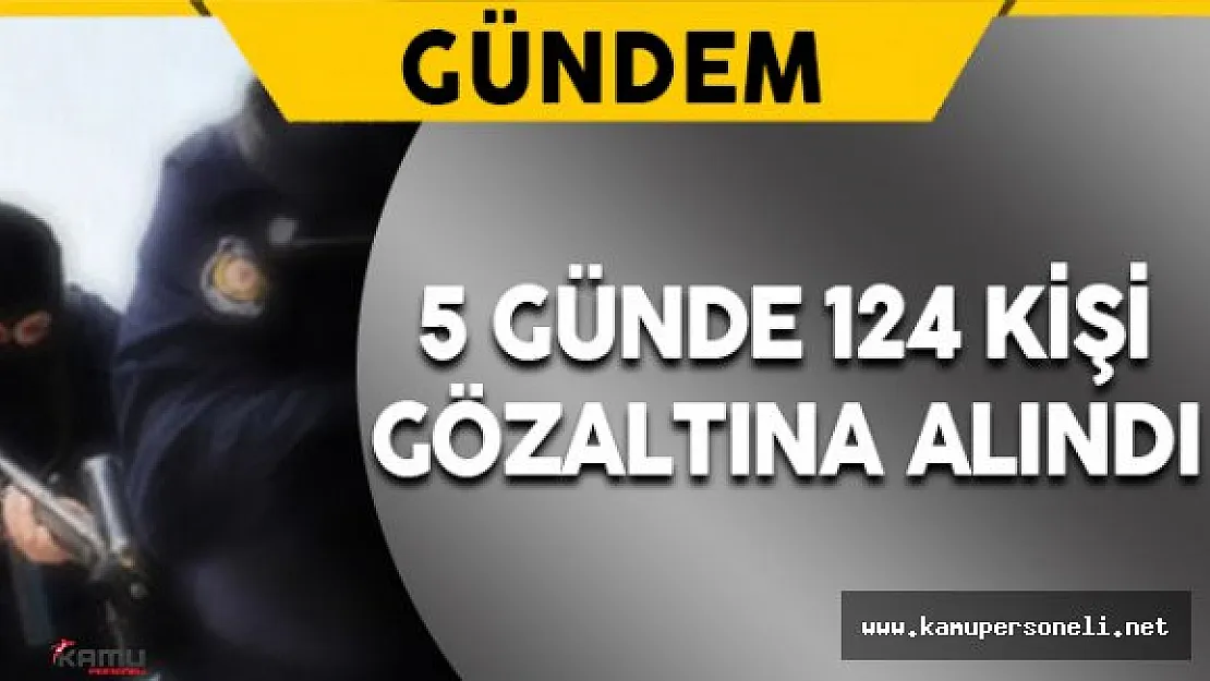 Diyarbakır'da PKK Operasyonu: 124 Gözaltı