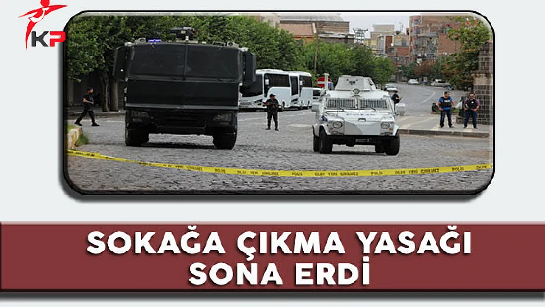 Diyarbakır'daki Sokağa Çıkma Yasağı Kaldırıldı