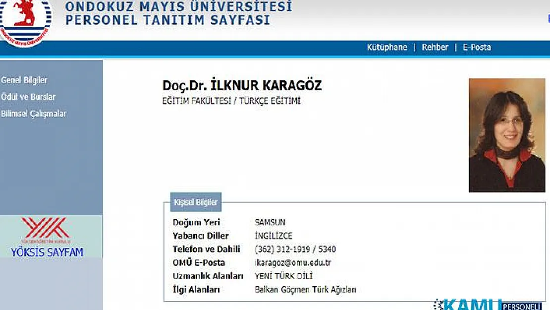 Doç. Dr. İlknur Karagöz Vefat Etti