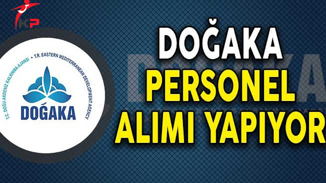 Doğu Akdeniz Kalkınma Ajansı Personel Alım İlanı!