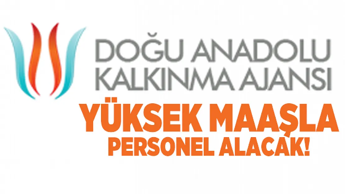 Doğu Anadolu Kalkınma Ajansı Yüksek maaşla personel alımı yapacak! 2 ilde personel alımı başvuruları alınacak