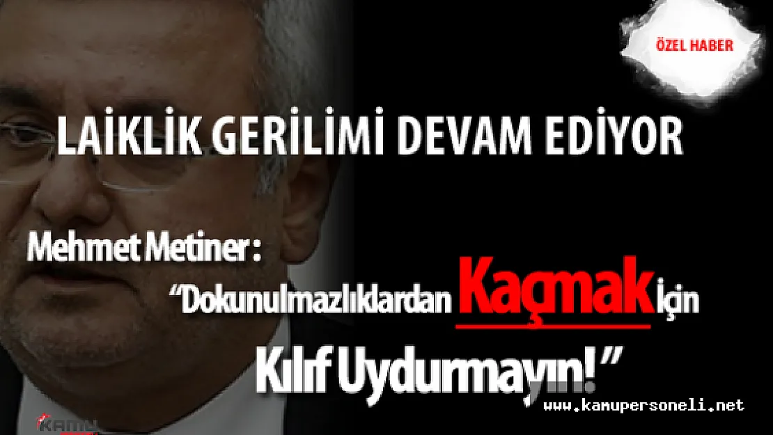 Dokunulmazlık Oylaması Öncesi TBMM Başkanı İsmail Kahraman ve CHP Grubu Arasında Laiklik Gerilimi