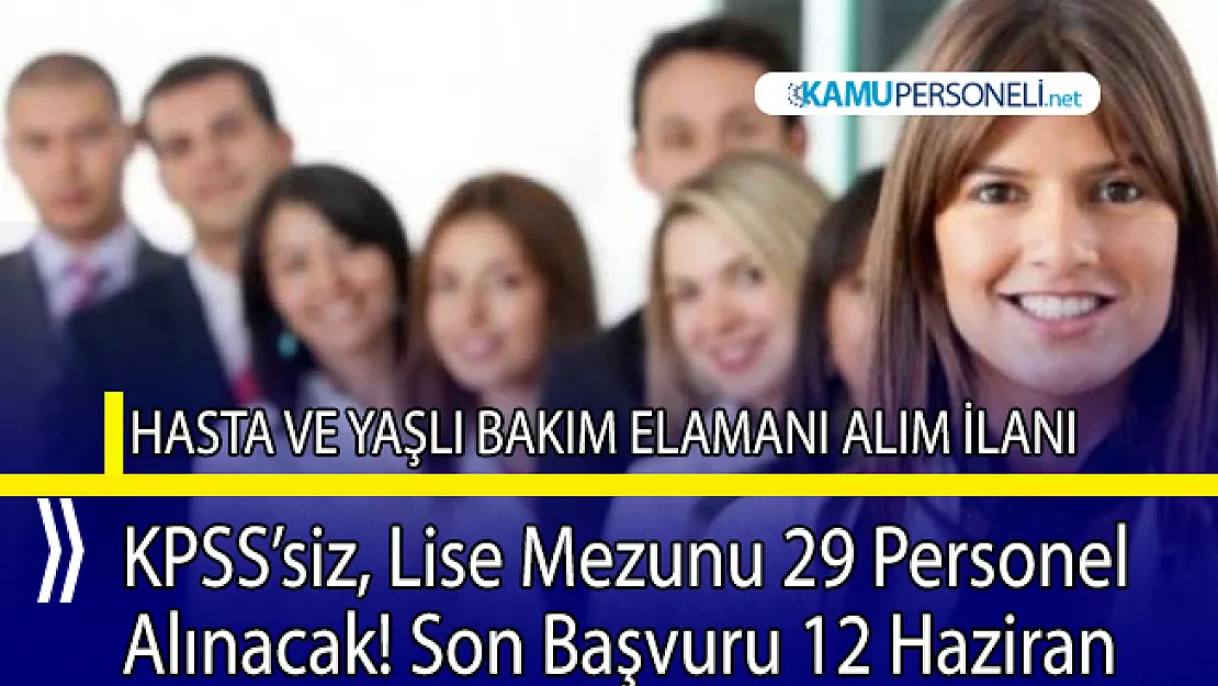 Dokuz Eylül Üniversitesi hastanesine 29 personel alımı yapılacak!