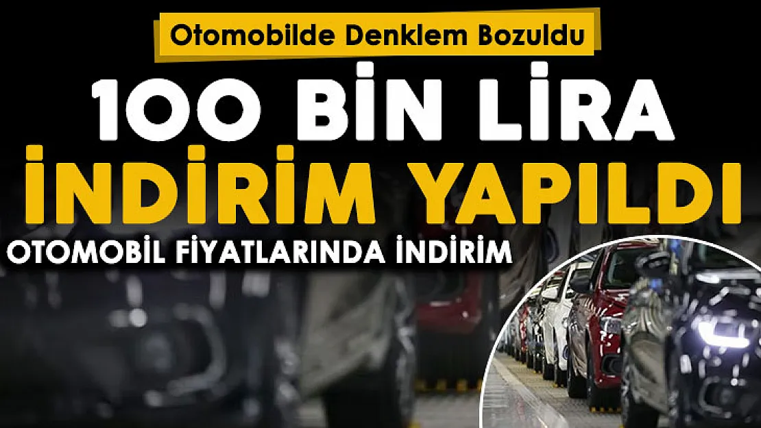 Dolar düşünce otomobil satışında denklem değişti! Otomobil fiyatlarında 100 bin liraya kadar indirim yapıldı: İşte düşük fiyatlı otomobiller