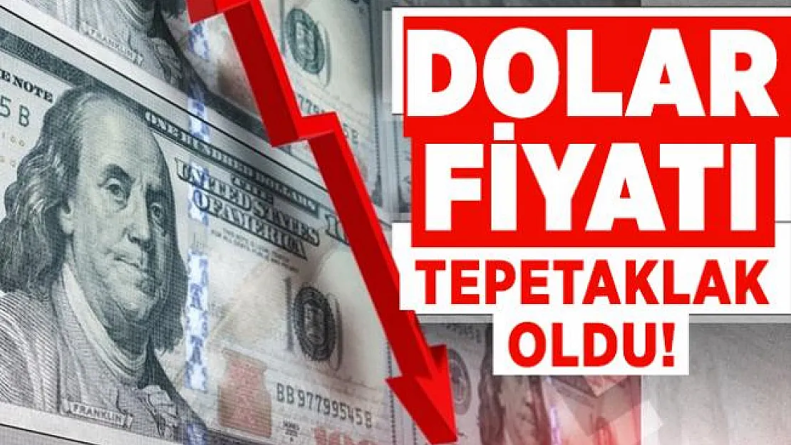 Dolar fiyatı tepetaklak oldu! Dolar ve euro fiyatlarında son durum