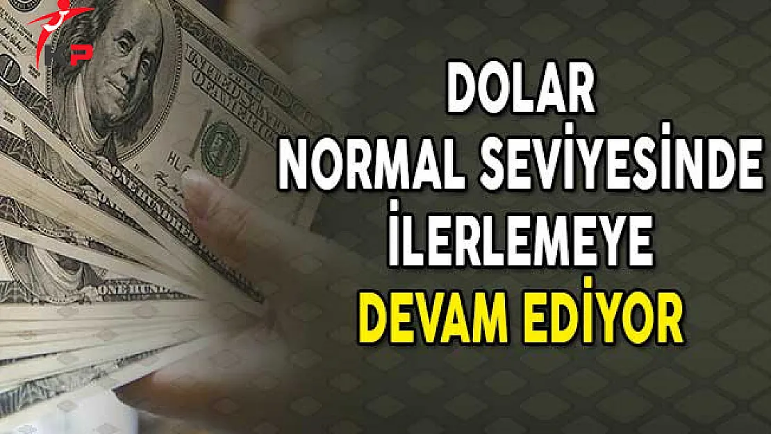 Dolar Normal Seviyesinde İlerlemeye Devam Ediyor