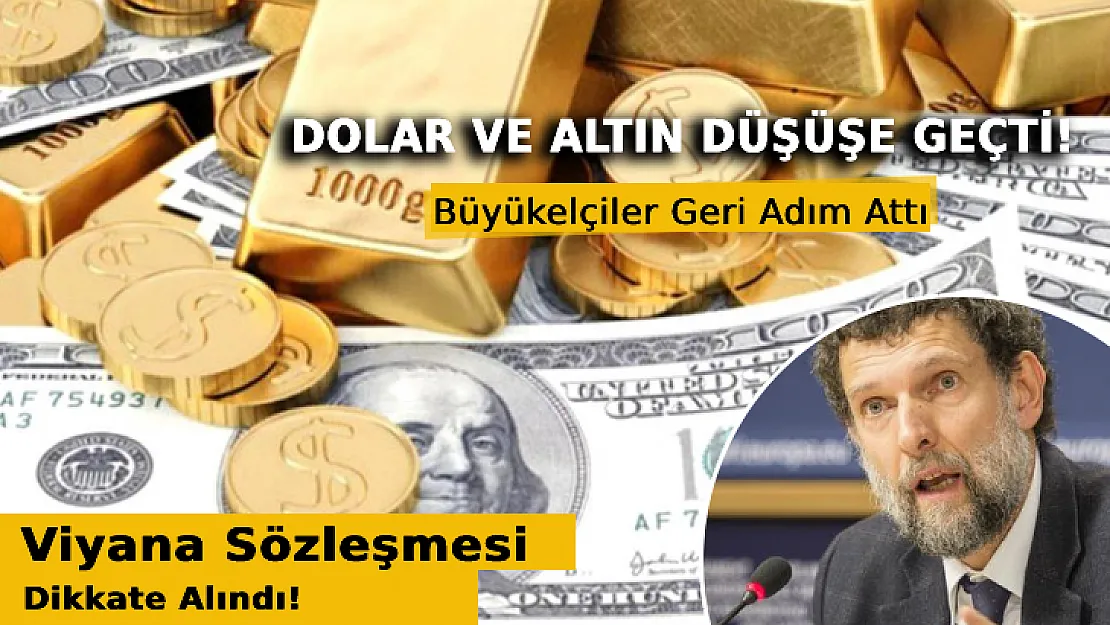 Dolar Ve Altın Düşüşe Geçti