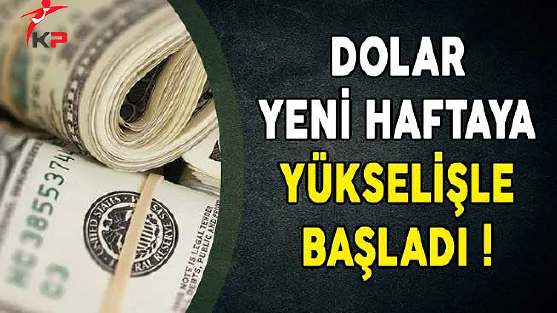 Dolar Yeni Haftaya Yükselişle Başladı!