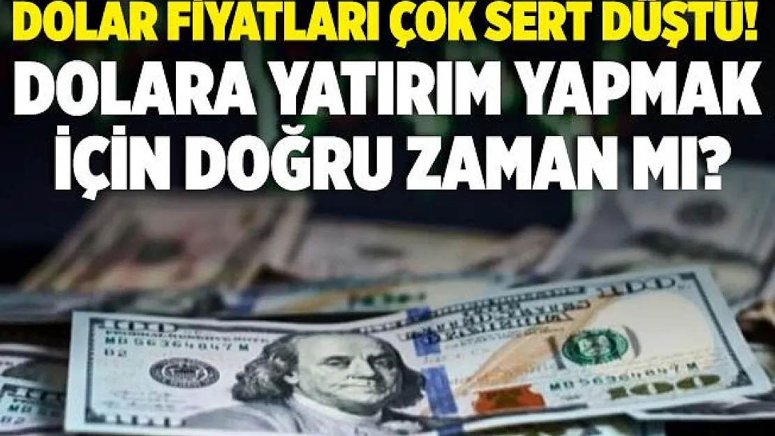 Dolarda 2018'den bu yana en sert düşüş yaşandı! Dolar düşmeye devam edecek mi? Dolara yatırım yapılır mı?