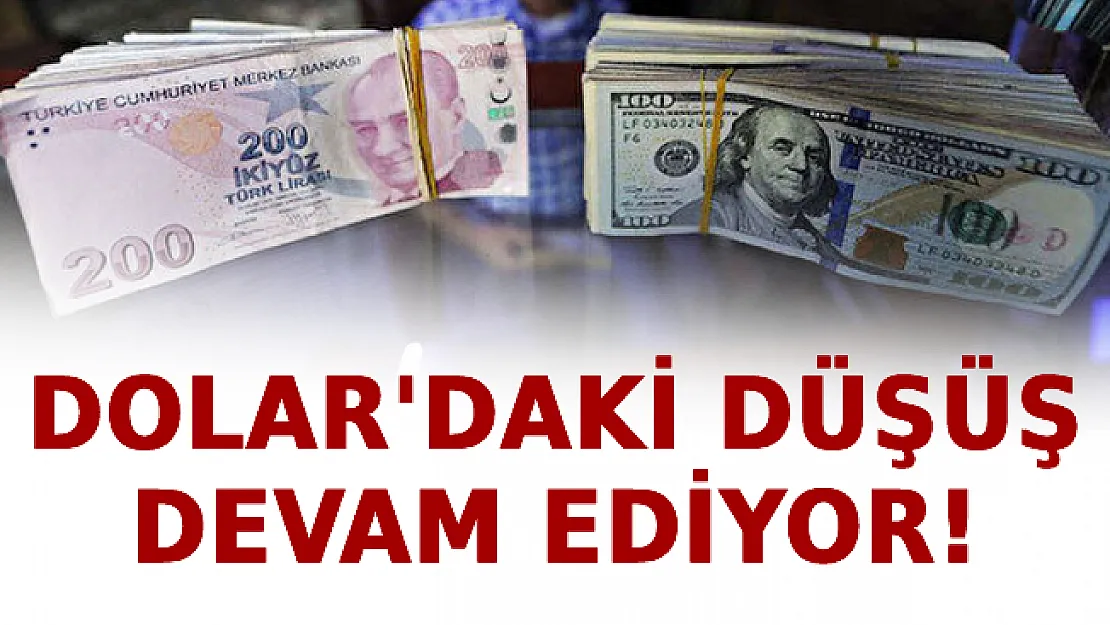 Dolar'daki Düşüş Devam Ediyor! Türk Lirası'nın Değeri Yükseliyor
