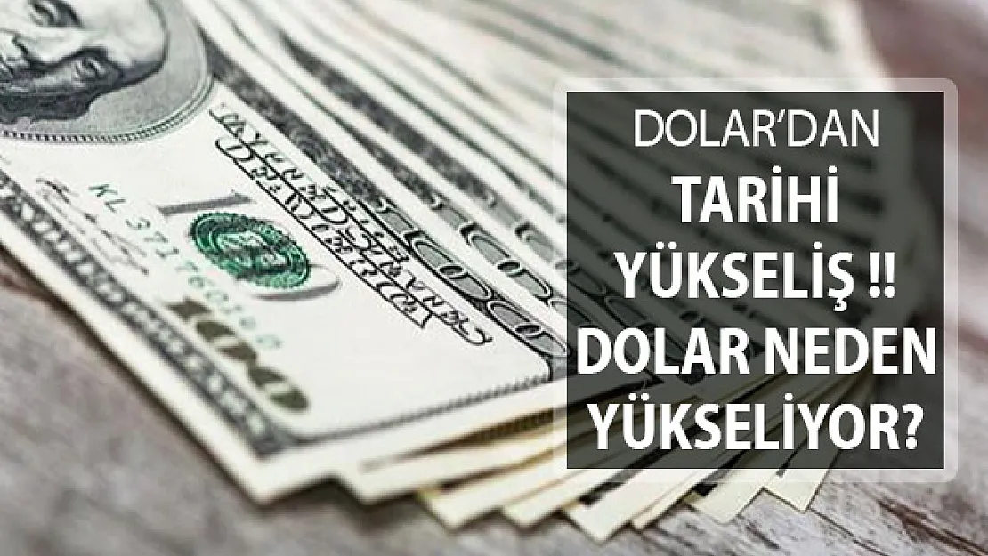 Dolardan Tarihi Yükseliş ! Dolar Neden Yükseliyor? 1 Dolar Kaç TL?