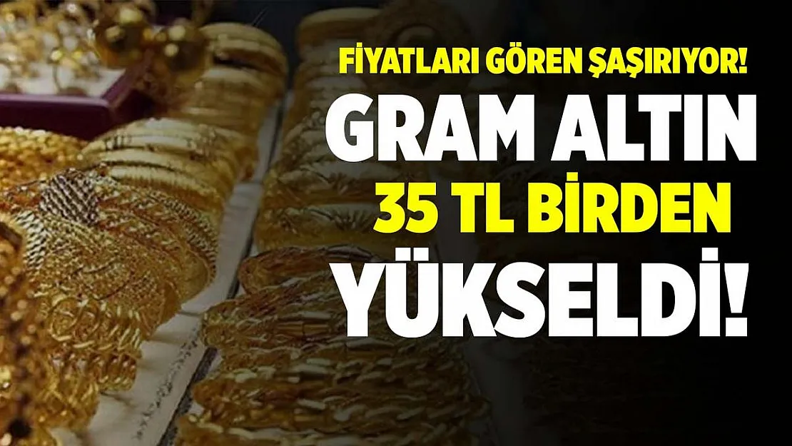 Doların ardından altın fiyatları da yükselişe geçti! 22 Mart güncel altın fiyatları!