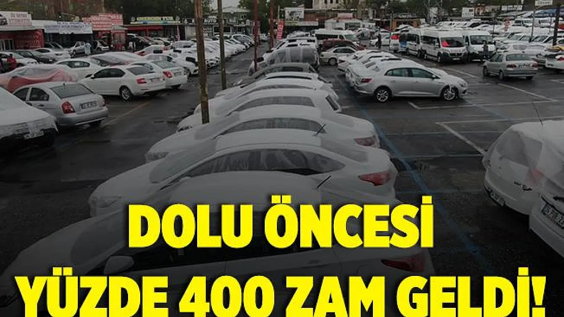 Dolu öncesi yüzde 400 zam yaptılar!