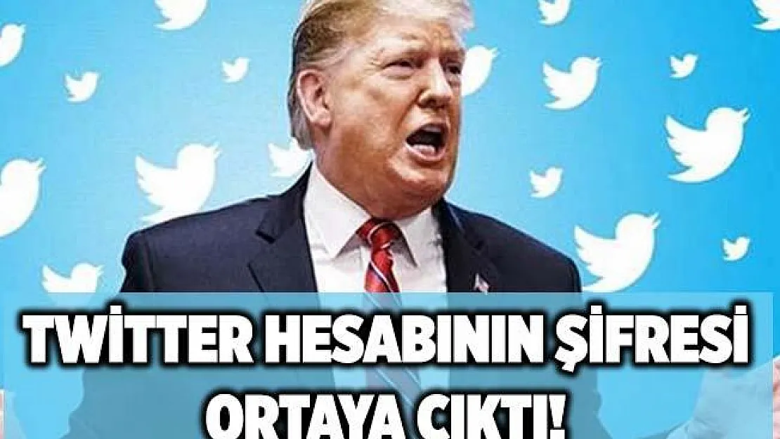 Donald Trump'un Twitter hesabı hacklendi! Şifresi tüm dünyayla paylaşıldı! Donald Trump Twitter şifresi!