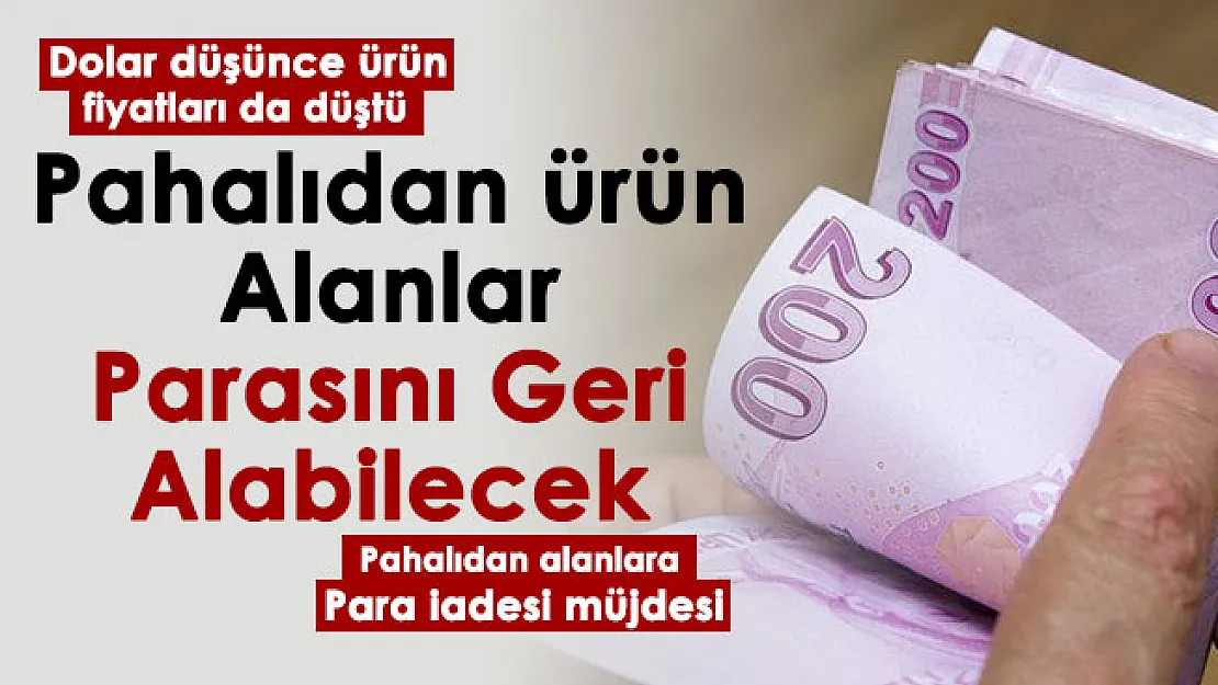 Döviz sonrası çok sayıda ürüne indirim yapıldı! Pahalıdan ürün alanlara müjde geldi: Paranızı geri alabilirsiniz