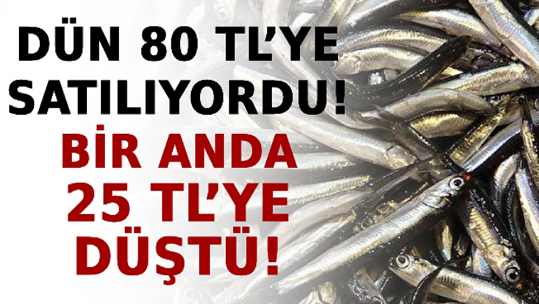 Dün 80 TL'ye Satılıyordu! Bir Anda 25 TL'ye Düştü!