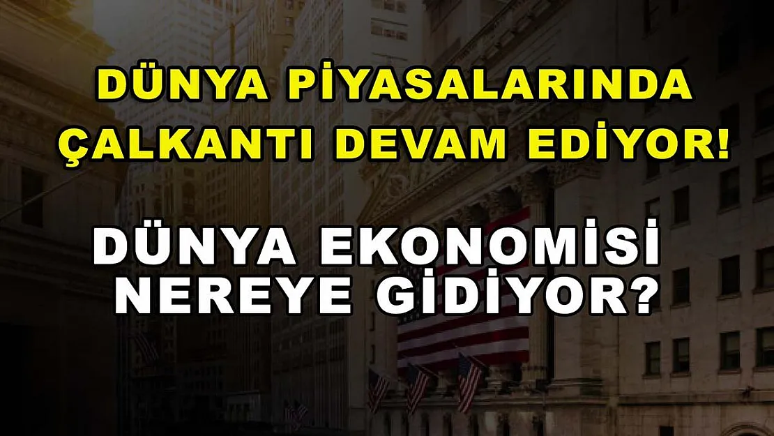 Dünya piyasalarında çalkantı devam ediyor! Dünya ekonomisi nereye gidiyor?