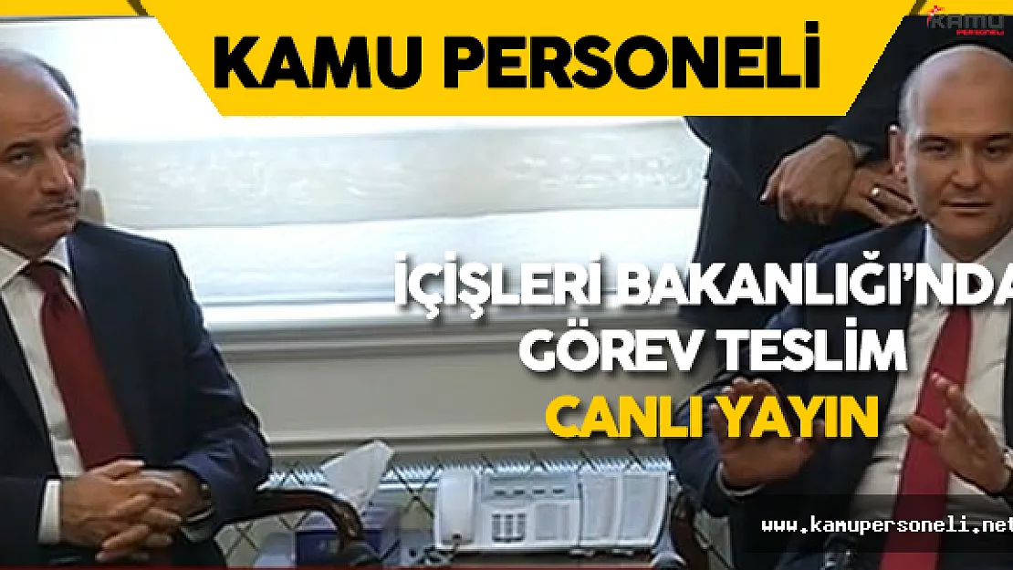 Efkan Ala İçişleri Bakanlığı Görevini Devrediyor