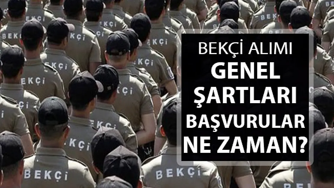 EGM 10 Bin 500 Bekçi Alımı Bekleyen Adaylar Dikkat !