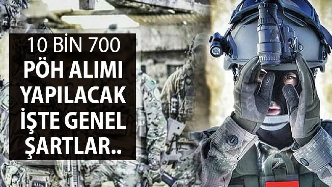 EGM Bünyesinde 10 Bin 700 PÖH Alımı Yapılacak !