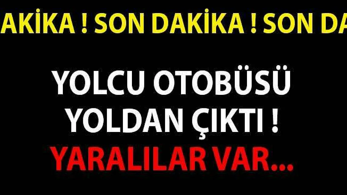 EGO Otobüsü Yoldan Çıktı! Yaralılar Var!