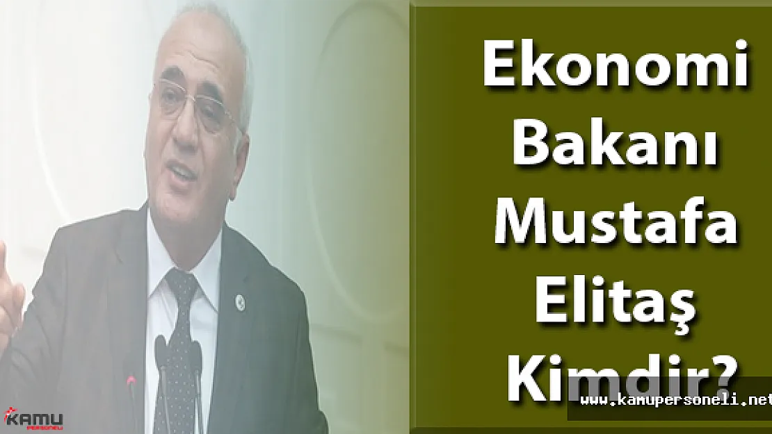 Ekonomi Bakanı Mustafa Elitaş Kimdir?