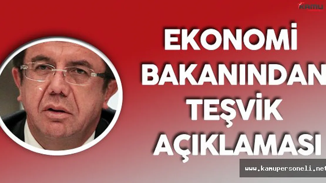 Ekonomi Bakanı Zeybekçi'den Yatırım Teşvik Sistemi Açıklamaları